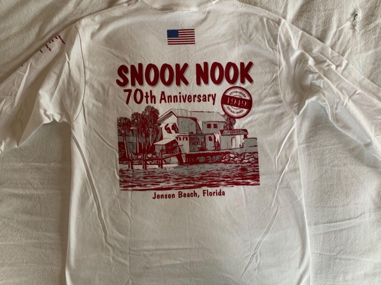 70thanniversarytee - Snook Nook Bait & Tackle | Jensen Beach, Florida