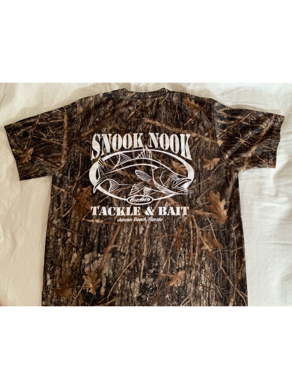 Snook Nook Camo Performance Shirt - Snook Nook Bait & Tackle