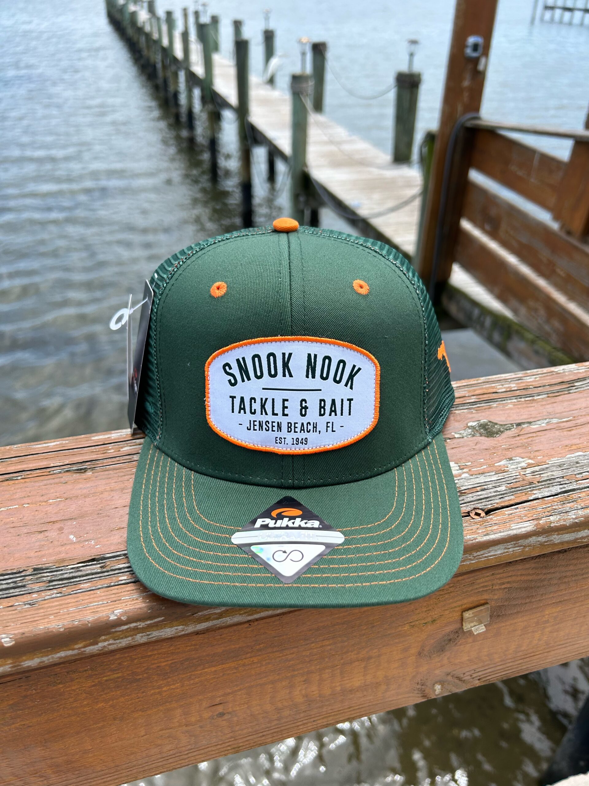 Snook Fishing Hat | Fish Hats | Snook Hat Black