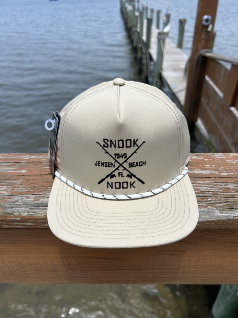Snook Rods Snook Nook Rods Logo Rope Snap Back - Snook Nook Bait & Tackle | Jensen ...